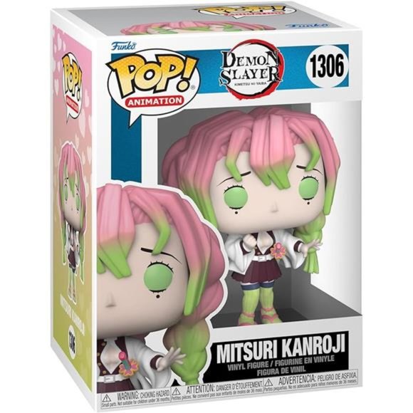 Funko Pop! Animation: Demon Slayer - Mitsuri Kanroji Action Figure Desk Decor - Picture 12 of 12